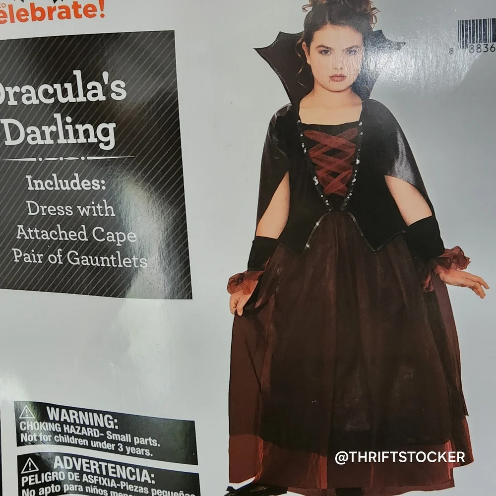 Girl's Dracula Costume